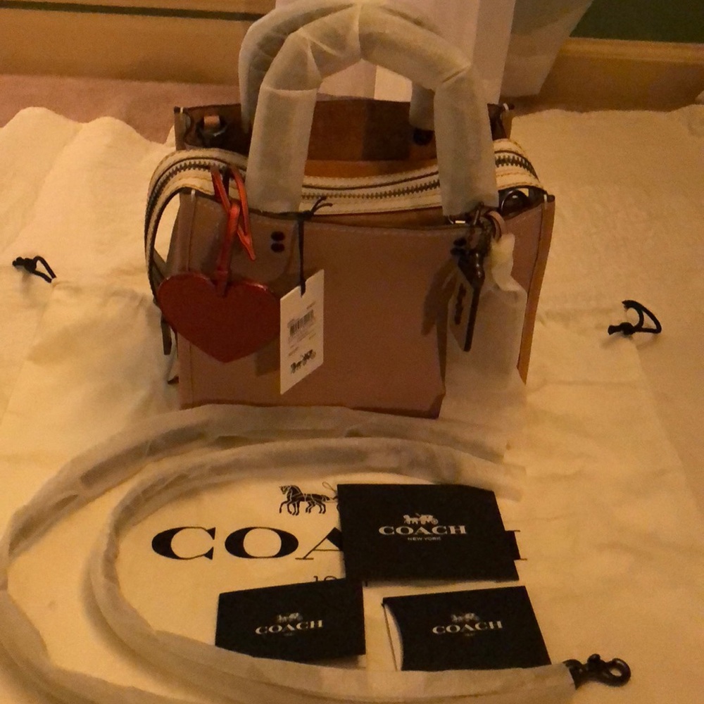 NWT Coach Rogue Color Block 25